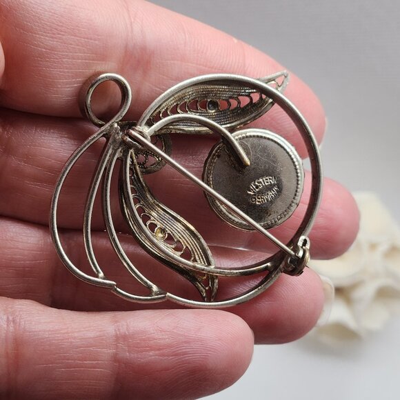 Western Germany filigree brooch - Picture 3 of 4